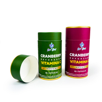 Offre Spéciale personnalisé Offre Spéciale naturel biodégradable soins de santé Capsule papier Tube emballage