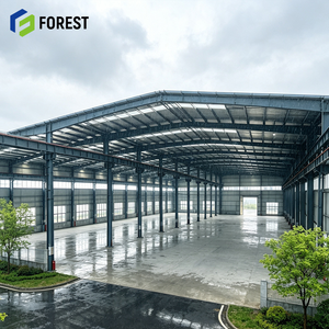 Durable High Clearance Pre Engineered Steel Logistics Park Depot Modular Heavy Industrial Cargo <b>Hub</b> Building - Product Image 1