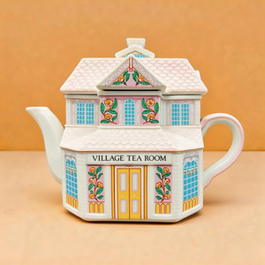 Juego de Azucarera y Cremajera de Cerámica Estilo Navideño, Tetera con Tapa y Cuchara, Utensilios de Cocina para el Hogar - Product Image 4