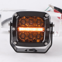 Nouveaux Phares LED en nid d'abeille E-Mark 60W, projecteurs de conduite, éclairage de travail auxiliaire LED tout-terrain 4x4 pour camions, VTT, UTV, SUV