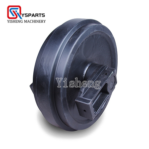 Rodillo tensor / Rueda tensora de oruga / Conjunto tensor delantero para excavadora PC200-8, piezas de maquinaria de construcción <span class=keywords><strong>20Y</strong></span>-<span class=keywords><strong>30</strong></span>-<span class=keywords><strong>00322</strong></span> - Product Image 4