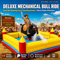 Taureau mécanique gonflable de gros pour jeux de rodéo, Toro Mecanico