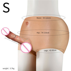 Realistico Dildo mutandine vera cinghia per adulti giocattolo del sesso per le coppie delle donne del Silicone Dildo per il regalo del sesso - Product Image 4