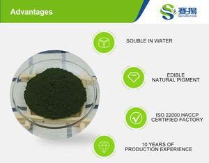Vente en gros de chlorophylline de cuivre de sodium <span class=keywords><strong>pure</strong></span> E30 E87 poudre de supplément en vrac chlorophylle naturelle chlorophylline cuivre poudre de sodium - Product Image 5