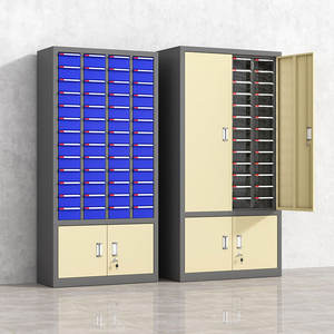 Cajonera Modular Metálica de Plástico para Mecánicos, Almacenamiento para Taller o Garaje, Resistente, con 10 Cajones, Gabinete para Herramientas OEM/ODM, Alta Capacidad de Carga - Product Image 1