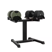 Support de Rangement et Présentoir pour Haltères Ajustables en Fer, Prix Usine OEM, Circulaire, Non Pliable, pour Usage Domestique et Commercial