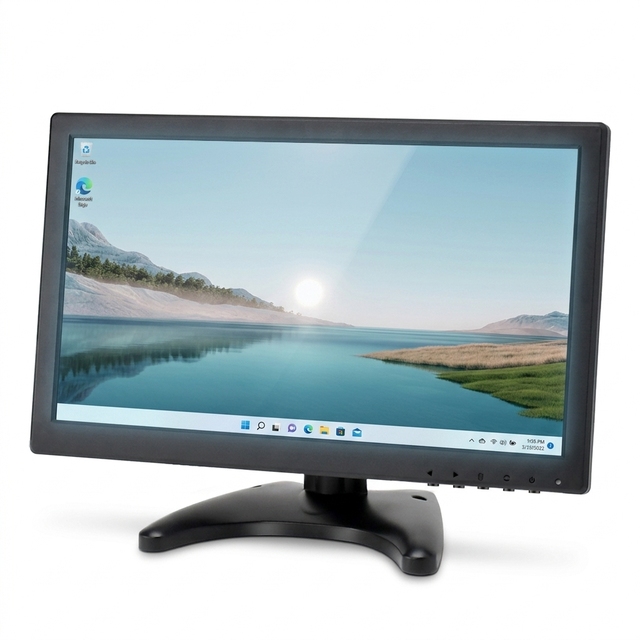 13.3 Inch 16:9 LED TFT LCD Monitor 1366*768 1080P HDMI VGA AV BNC USB Capacitive Touch Optional