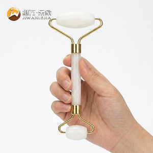 Set di Rullo di Giada e Gua Sha per Donne con Logo Personalizzato Jiwan Lejia, Rullo di Giada per <span class=keywords><strong>Massaggio</strong></span> <span class=keywords><strong>Viso</strong></span>, Snellimento e Lifting della Pelle - Product Image 6