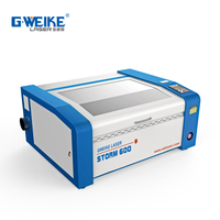 2021 Fabriek Prijs Gweike 3d Diy 4060 50W Nieuwe Mini Draagbare Co2 Laser Cnc Laser Snijden Voor Hout Snijden
