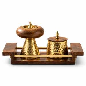 Antique Metal <b>Incense</b> <b>Burner</b> for <b>Incense</b> Sticks <b>Cones</b> Resin and Aromatic Fragrance Home Decoration Applications - Product Image 6