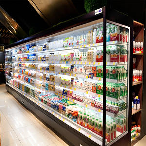 Réfrigérateur commercial monotempérature à tiroirs, <span class=keywords><strong>armoire</strong></span> <span class=keywords><strong>haute</strong></span> grande capacité, sans givre, à refroidissement par air, pour supermarché - Product Image 2