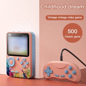 Console di Gioco Portatile G5 Macaroon Mini con 500 Giochi Classici Retro Integrati, Console Video Portatile per <span class=keywords><strong>Bambini</strong></span>, Regalo per Ragazzi - Product Image 5