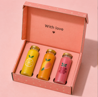 Boîte en carton pour canettes de boissons 500 ml, emballage vide pour sodas, jus et boissons froides, impression à l'encre de soja, vente en gros