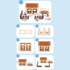 2026 New Product High Quality Building Block Montessori Puzzle Pretend Play House FashionToys Hot Sell for Kids Boys Girls - Product Image 6