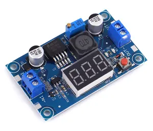 LM2596 Dc Dc Step Down Converter Voltage Regulator Led Display Voltmeter 4.0 ~ 40-1.3-37V Buck adapter Verstelbare Voeding