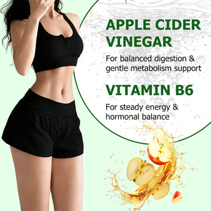 Tabletas efervescentes de vinagre de sidra de manzana, éxito de ventas, con vinagre de sidra de manzana para energía constante y equilibrio hormonal. - Product Image 5
