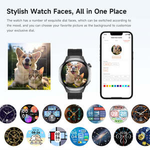 Montre connectée 2025 Smart Watch 5 Max WIFI NFC SOS Appel Bluetooth Suivi de santé Moniteur d'activité étanche Montre connectée sport et affaires pour hommes et femmes - Product Image 5