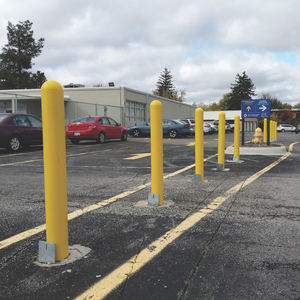 Poteau de stationnement amovible verrouillable pour la sécurité routière avec protection réfléchissante de qualité diamant GRADE IP68 - Product Image 2