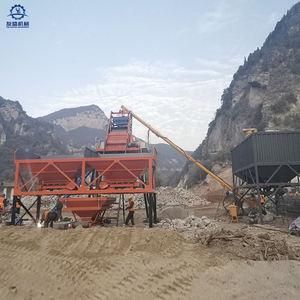 Planta Mezcladora de Concreto Estacionaria HZS 75 en Oferta con Tolva Elevadora y Mezclador JS - Product Image 6