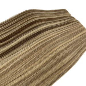 Extension geniali per capelli di trama 100% allineate cuticole capelli umani grezzi nuovo Design a doppia estremità da 8-36 pollici stile russo - Product Image 5