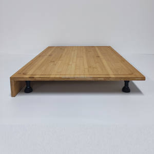 Grande planche à découper en bois de bambou pour la cuisine, sur le dessus de la cuisinière - Product Image 2