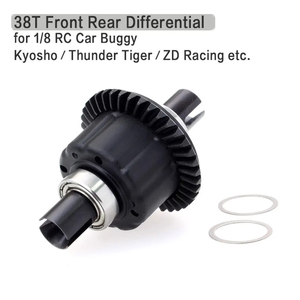 YSIDO 8008 Engrenage en acier métallique 38T pour différentiel ZD Racing 1/8 08421 08423 08427 9020 9021 9116 Pièces et accessoires de mise à niveau pour voitures RC - Product Image 4