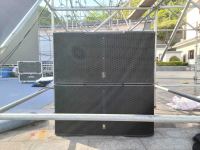 Caisson de basses professionnel double 18 pouces, passif, double 18 pouces, haut-parleur F-28B 1200W, directement de l'usine audio chinoise
