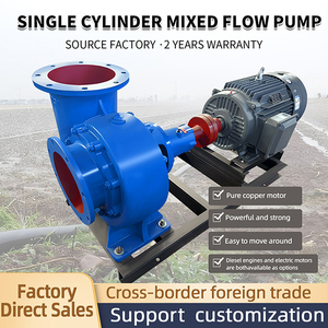 Diesel Engine Agricultural Booster Pump Horizontal <b>End</b> Suction Centrifugal Pump Unit Duplex Iron OEM 150gpm - Product Image 2