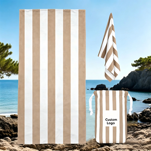 Factory Supply <b>Microfiber</b> Quick Dry <b>Beach</b> Sand Free Anti-Sand Super Water Absorbing Portable Custom Printed <b>Towel</b> - Product Image 1