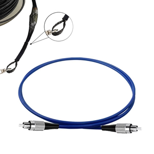 Câble de brassage à fibre optique monomode blindé FC/UPC G657A2 LSZH avec œil de tirage <span class=keywords><strong>pour</strong></span> installation, Ethernet 10G personnalisable, direct usine - Product Image 1