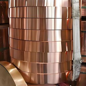 99.9% Pure <b>Copper</b> Coil C1100 C11000 7--610mm Brass <b>Strip</b> Coil for Electronic Custom Processing & Welding Services - Product Image 6