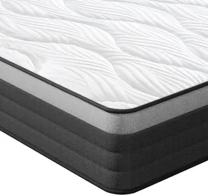 Design moderno eco-friendly di lusso King Size ibrido materasso in lattice letto sottovuoto con schiuma di memoria tessuto morbido per camera da letto ospedale