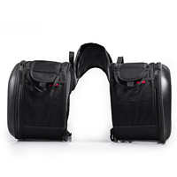 Sac à dos rigide pour moto, personnalisé et aérodynamique, tout-en-un |   Sac de rangement pour casque de course aspect fibre de carbone |   Service OEM ODM