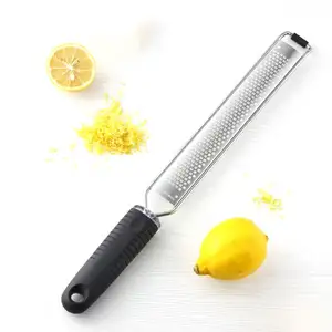 Đa Chức Năng Nhà Bếp Thép Không Gỉ Tay Rau/Phô Mai Vắt Citrus Zester Lemon Vắt