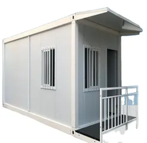 Hot selling easy assembly fabricated two-story home solar powered prefab house container