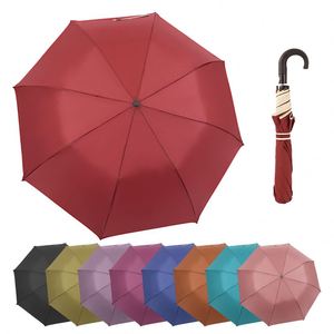Échantillon Gratuit Parapluie Pliant Publicitaire Personnalisé Imprimé pour la Pluie et le Soleil, Idéal pour les Voyages - Product Image 1