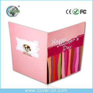 Carte de vœux lumineuse 3D LED faite à la main, enregistrement musical et vocal |   Carte en papier pop-up Vernis mat Impression 6 couleurs |   <span class=keywords><strong>Anniversaire</strong></span> - Product Image 3