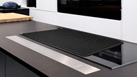 Couverture de cuisinière en silicone de style classique pour cuisinières électriques et à plaque vitrocéramique, protection de cuisinière et tapis de séchage de vaisselle