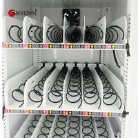 Máquina Expendedora Automática Combinada BESTZONE para Pequeños Comercios de Alimentos, Café y Agua, con Verificación de Edad y Pago con Billetes