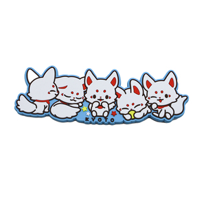 Custom PVC Silicone Soft Rubber <b>Cute</b> Animal <b>Bear</b> Hippo Snowman Custom PVC Fridge Magnet 3D Fridge Magnet - Product Image 6