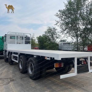 شاحنة بضائع مستعملة يورو إي شاكمان F3000 380HP 8X4 مسطحة 12 إطارات ديزل مجددة مستعملة للبيع - Product Image 2