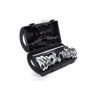 Ensembles <span class=keywords><strong>d</strong></span>'haltères chromés de 15 kg, 20 kg, 30 kg, 40 kg avec <span class=keywords><strong>barre</strong></span> moletée - Product Image 5