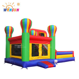 WINSUN, Parque Infantil Inflable con Certificación CE, Castillo Inflable Resistente, Combinaciones de Casas Inflables, Material Ignífugo Sin Plomo, Fácil de Instalar - Product Image 3