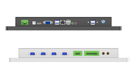 13.3 15 15.6 1718.5 19 21.5 Inci Monitor Layar Sentuh Resistif Kapasitif CPU J1900/I3/I5/I7 All in One Panel PC Industri