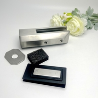 Pince à verre brossée en acier inoxydable 304 pour escalier et balcon, 10-16 mm, résistante à la rouille, fixation pour garde-corps en verre – Vente chaude
