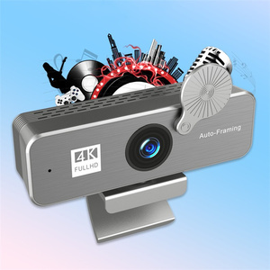 Caméra PC USB 4K à encadrement automatique par IA, grand angle 120°, rotation 360°, suivi IA <span class=keywords><strong>EPTZ</strong></span> intégré - Product Image 5