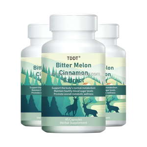 TDDT Extrait de Melon Amer et de Cannelle 45 Capsules Complément Herbal Soutien au Bien-être Métabolique - Product Image 4