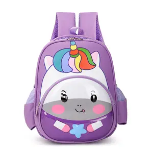 حقيبة ظهر جديدة للروضة مصنوعة من القشرة الصلبة مع رسوم ديناصورات كرتونية بتصميم أرنب لطيف للأولاد والبنات حقائب مدرسية للصبيان والبنات إصدار عام 2024
