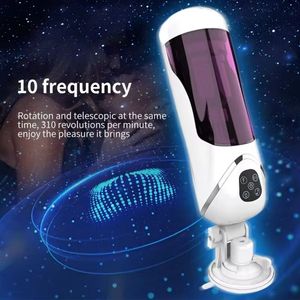 Masturbador Masculino Automático, Desmontable, con Rotación Telescópica Inteligente, Máquina de Succión de Pene, Juguete de Masturbación, TPE+ABS - Product Image 3