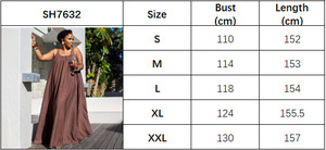 Vestido de Verano J7632, Vestido Largo Holgado sin Mangas con Tirantes Finos para <span class=keywords><strong>Mujer</strong></span>, Talla Grande, Estilo Africano, Elegante y Versátil - Product Image 6